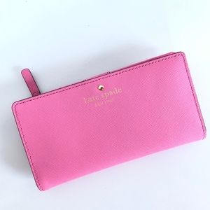 Pink Kate Spade Stacy Wallet